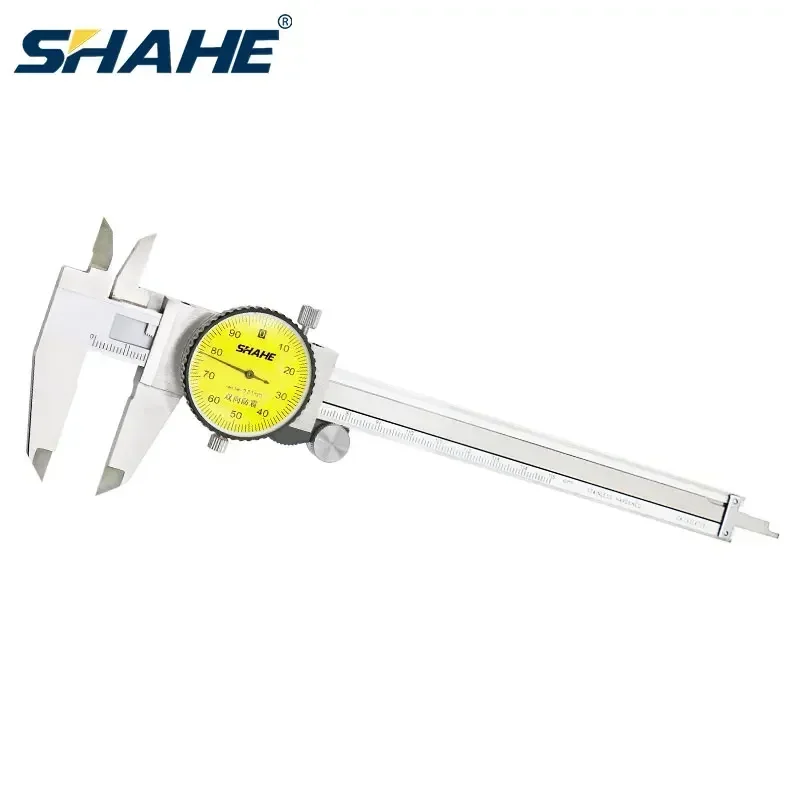 Digital Caliper 150Mm Stainless Steel - SHAHE Metric Gauge Dial Caliper 0-150