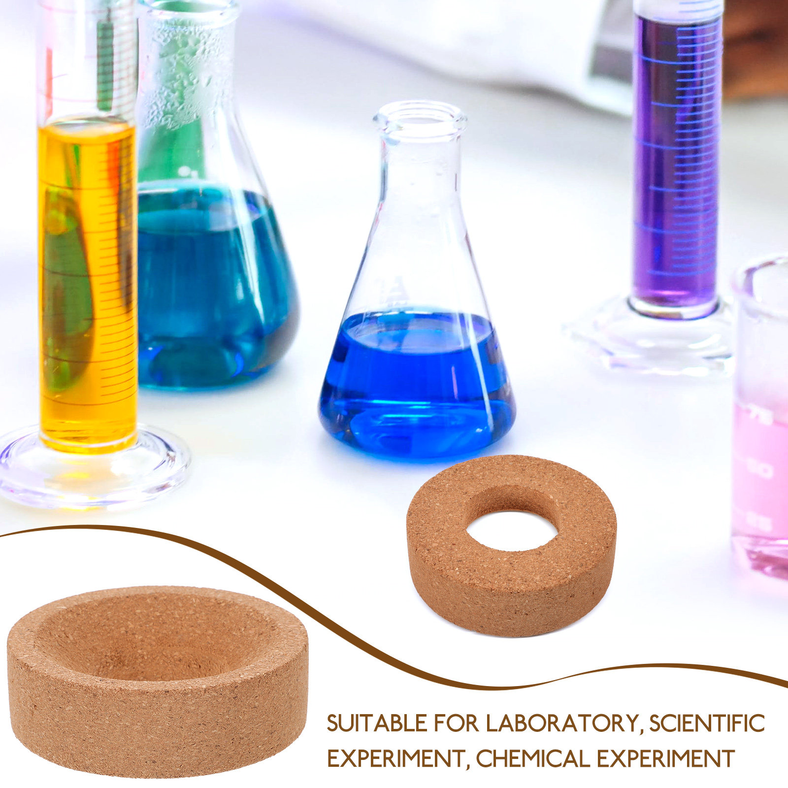 Cork Flask Stand For Round Bot - Lab Equipment review and price