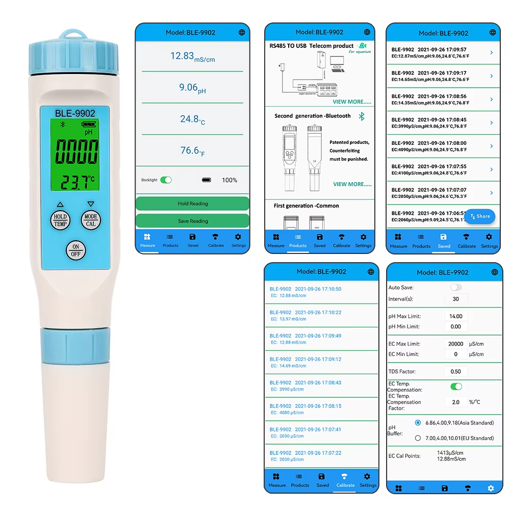 3-in-1 pH/EC/Temp Water Tester - Ph Meter Digital Water Tester review and price