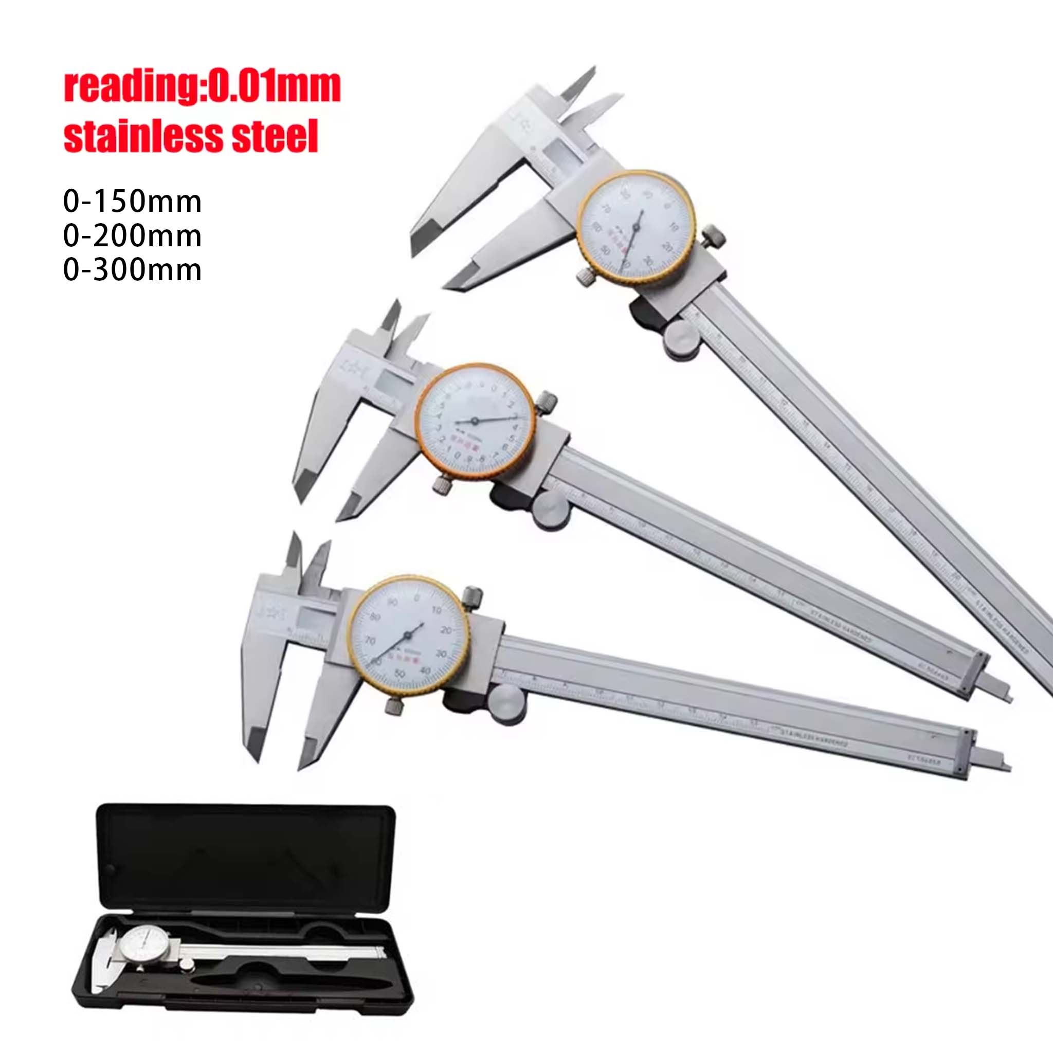 Dial Calipers  0.02mm High Pre - Digital Caliper 150Mm Stainless Steel review and price