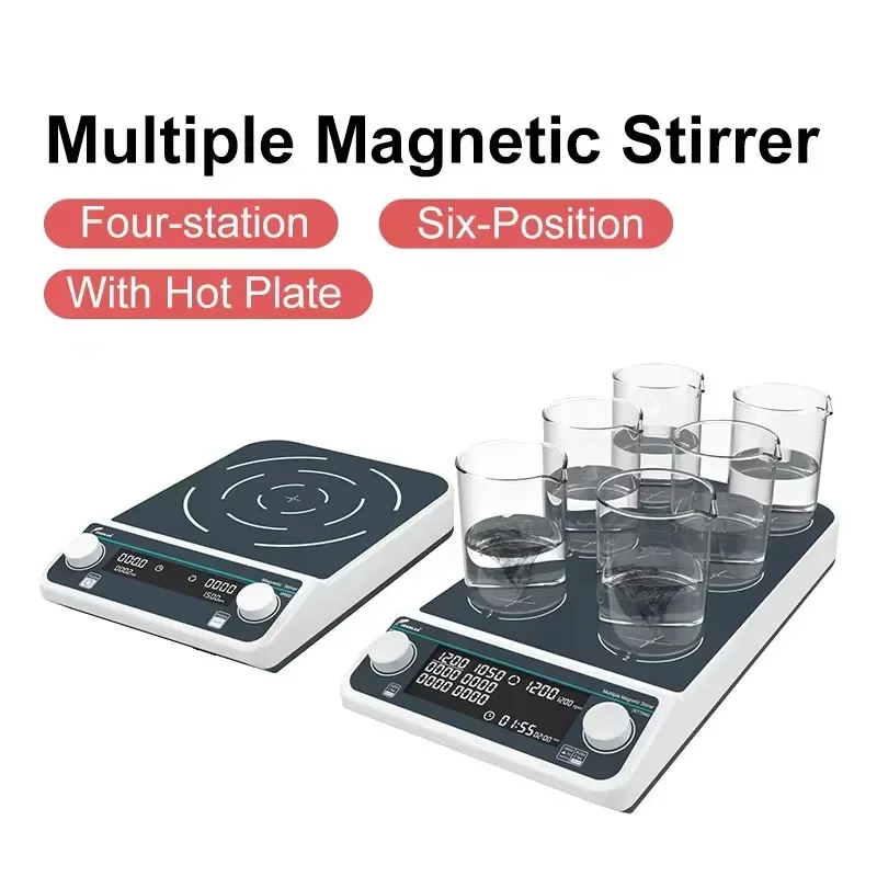 Four-station Six-Position Mult - Lab Magnetic Stirrer Hot Plate review and price