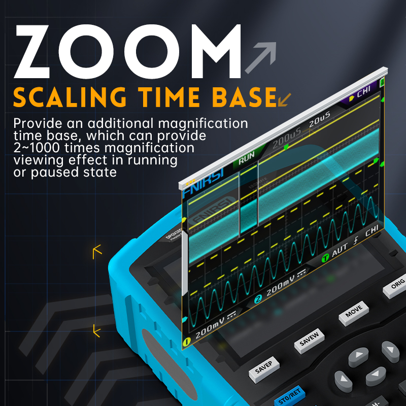 FNIRSI DPOX180H Handheld Phosp - Fnirsi Digital Oscilloscope Handheld review and price