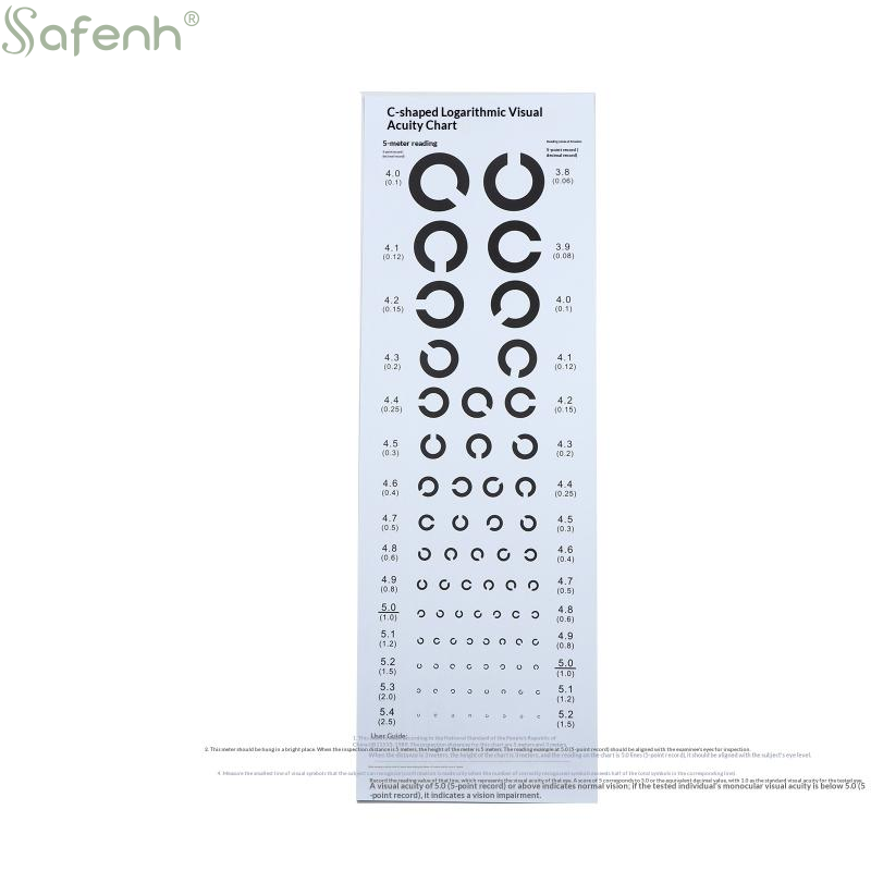 Near Vision Test Cards Vision  - Medical Supplies review and price