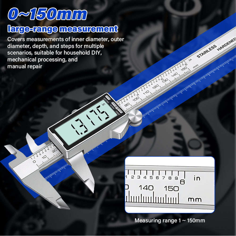 New 150mm 6 Inch Stainless Ste - Digital Caliper 150Mm Stainless Steel review and price