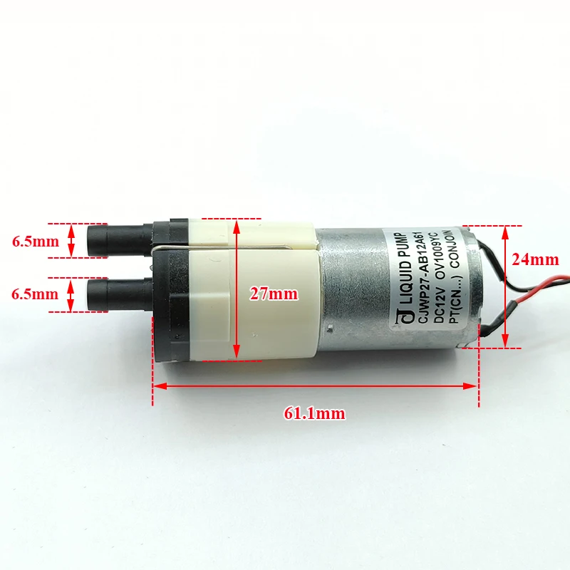CJWP27-AB12A61 DC 12V Mini Dia - Mini Peristaltic Pump 12V review and price