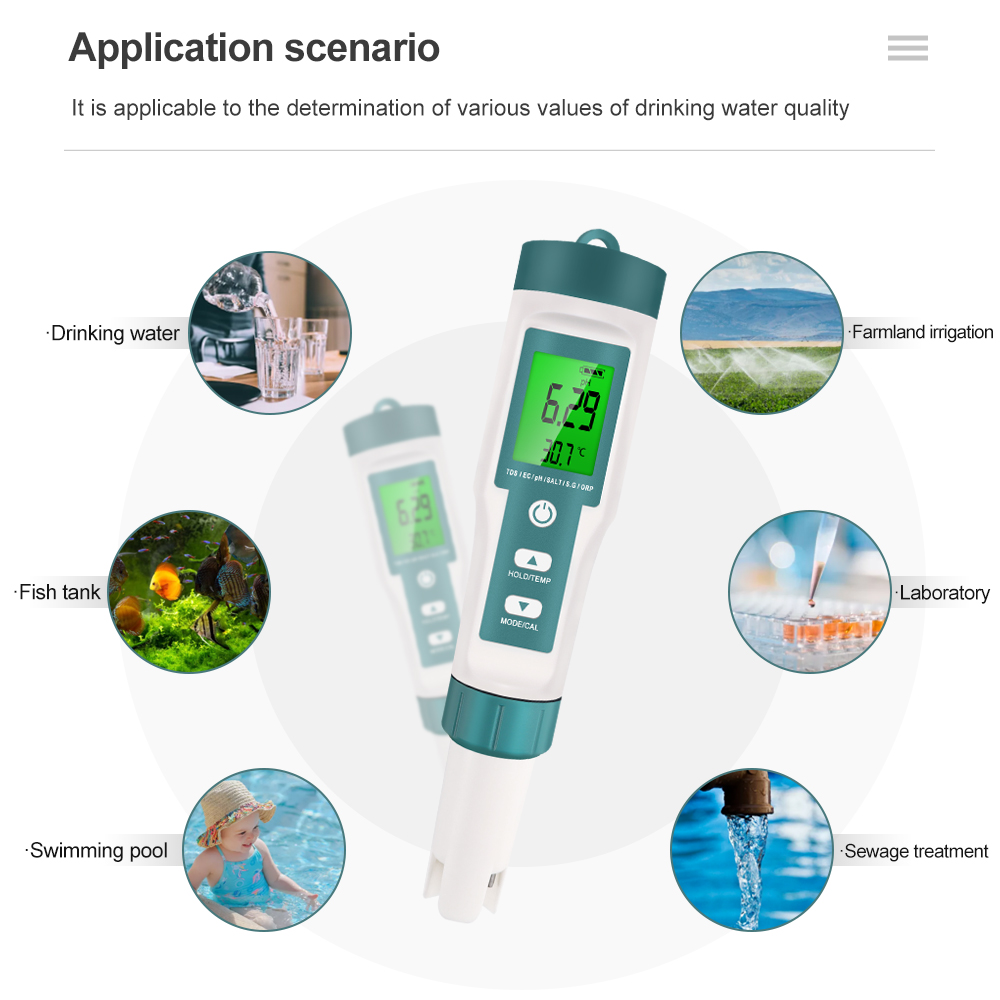 7 In 1 Digital Water Quality T - Ph Meter Digital Water Tester review and price