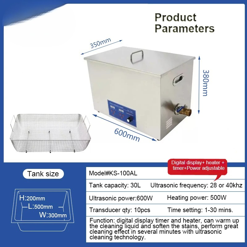 28KHZ 30L Industrial Ultrasoni - Ultrasonic Cleaner 30L Industrial review and price